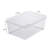 Ensemble de 4 bacs de rangement empilables avec couvercles Simpl Simpl