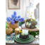 Garden Floral Votive Candle Holder