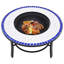 Eastchester Mosaic Fire Pit 68cm Ceramic-1947063465