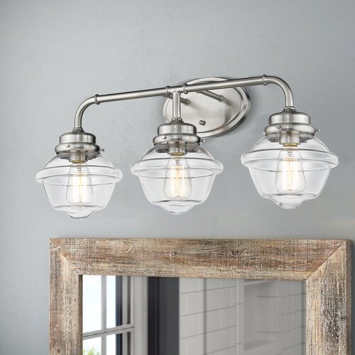 Breakwater Bay Palmilla 3 - Light Vanity Light & Reviews | Wayfair