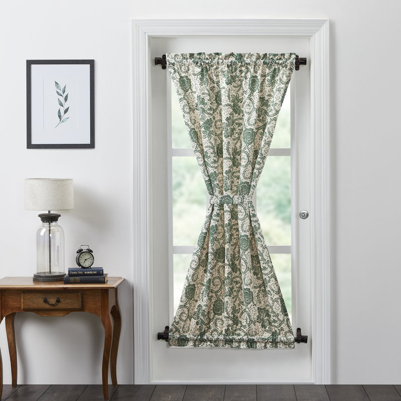Cowlington Cotton Blend Room Darkening Single Curtain Panel, 40" W x 72" L