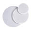 Applique murale encastrée à DEL 9 pouces 9 po - fini blanc mat, idéale pour les couloirs, les chambres et les salons-1163536822