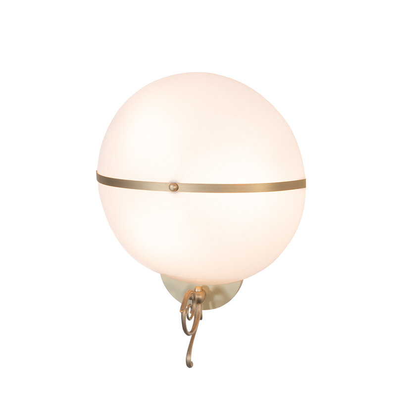 Solid Brass 3 - Light Flush Mounted Sconce