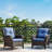 Wicker Patio Chairs Set of 2 Outdoor Patio Chairs with High Backrest, All Weather PE Rattan Outdoor Seating for Porch Deck Backyard-2005607069-1897802188
