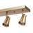 Rayjean 25'' 4 -Light Fixed Track Track Kit with Dimmable and Adjustable Head