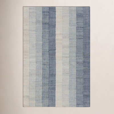 Tayo Hand-Woven Striped Jute Rug