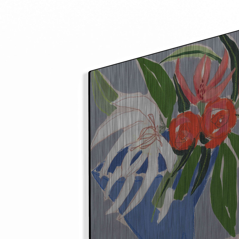 "Spring Florals 10" par Marisa Anon, H 24 po x l 16 po