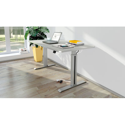 Pixa Adjustable Metal Base Standing Desk