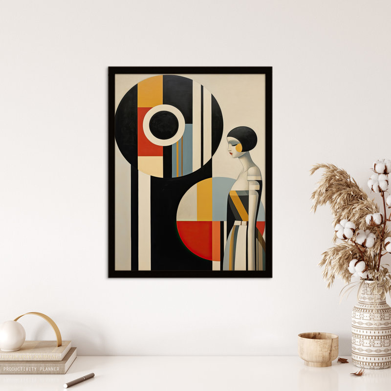 Bauhaus Beauty Stylish Abstract Modern - Single Picture Frame Print