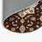 Tabriz Brown Indoor and Outdoor Area Rug-519937223
