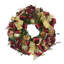 26" Holiday Wreath With Hydrangeas, Glitter Leaves, Ornaments And Bows-828741056-828741063