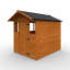 Tiger 6 ft. W x 8 ft. D Solid Wood Tongue & Groove Apex Tool Shed