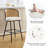 Cane Back Upholstered Stool-1323822626-1323822628-1341117655