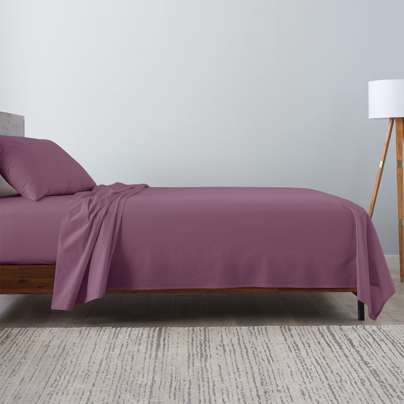 Cozy Touch Microfiber Sheets, Full, Eggplant