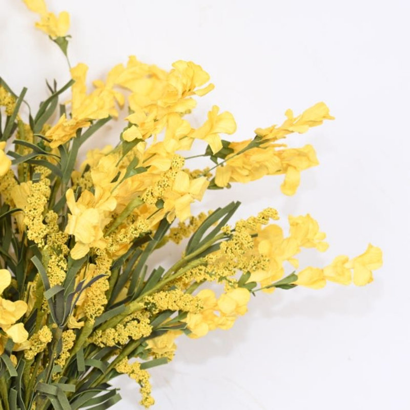 Arrangement floral 24 po H, Yellow