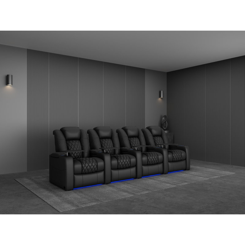 Fauteuil de cinéma inclinable Power Zero Gravity, Noir