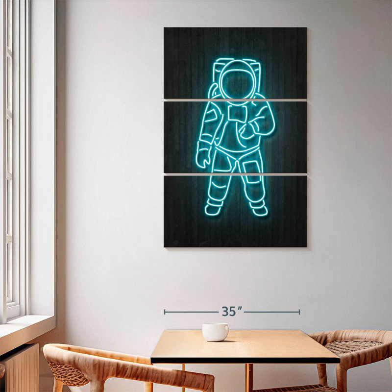 Oberle Astronaut, 65" H x 42" W