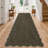 Farmhouse Scalloped Rug Washable Rug with Non Slip TRP Backing, Low Pile Non Shedding Rustic Carpet, Soft Thin Foldable Printed Mat for Living Room Bedroom-660204433-660204432