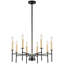 Lustre traditionnel / classique à 8 lumières de style bougie Velleda-598997218