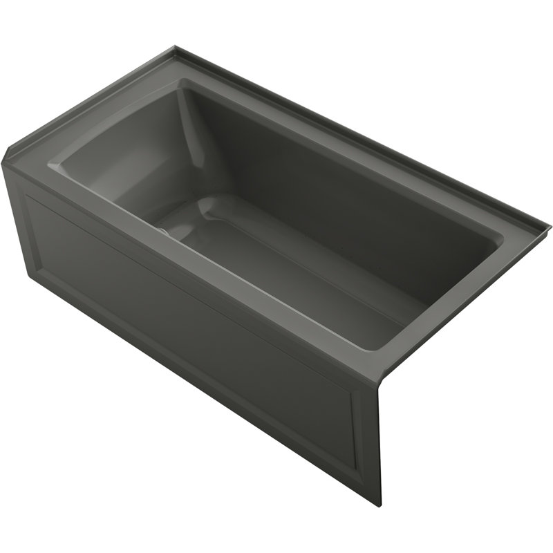 Archer 60" x 30" Integral Apron Heated, Thunder Gray, Right