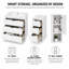 Ensemble de meuble-lavabo autoportant 36 "Cube