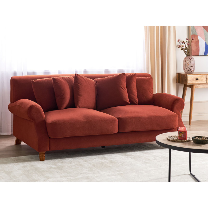 Schofields 2 Seater Sofa, Red