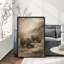 Highland Clever Pastoral Landscape Rustic Farm Art, reproduction d'art encadrée-1607189722-1607189717