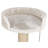 TRIXIE Mica 18-in Cat Tree for Kittens, Sisal Scratching Post, Padded Platform, Dangling Cat Toy