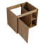 Base de meuble-lavabo mural simple 24 po avec porte à fermeture douce