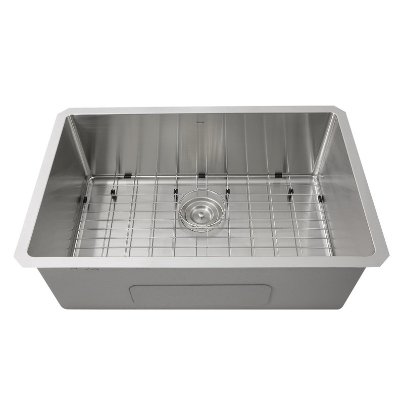 Pro Series 30 " L Undermount Single Bowl Stainless Steel Kitchen Sink