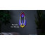 16.25" LED Neon Style Rocketship Wall Sign