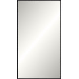 Antique Black Wave Signature Mirror