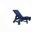 Chaise longue d'extérieur avec table d'appoint-498850607