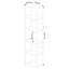 Amadita 192cm H Metal Bookcase-1651487238-1671359211