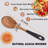 2 Pcs Large Wooden Spoons for Cooking Serving Spoon,12" Big Mixing Spoons