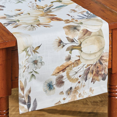  Chemin de table Autumn Harvest 13 po x 36 po