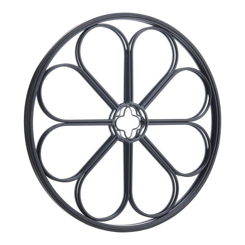 Erik Metal Round Wall Mirror, 50cm H x 50cm W