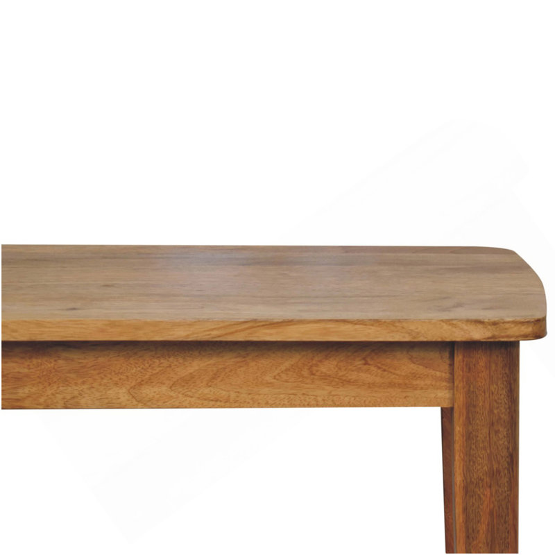 Table basse Rope, tablette ouverte, brun clair