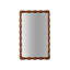 Miroir mural 36,02 "Mid-Century Modern Swirl