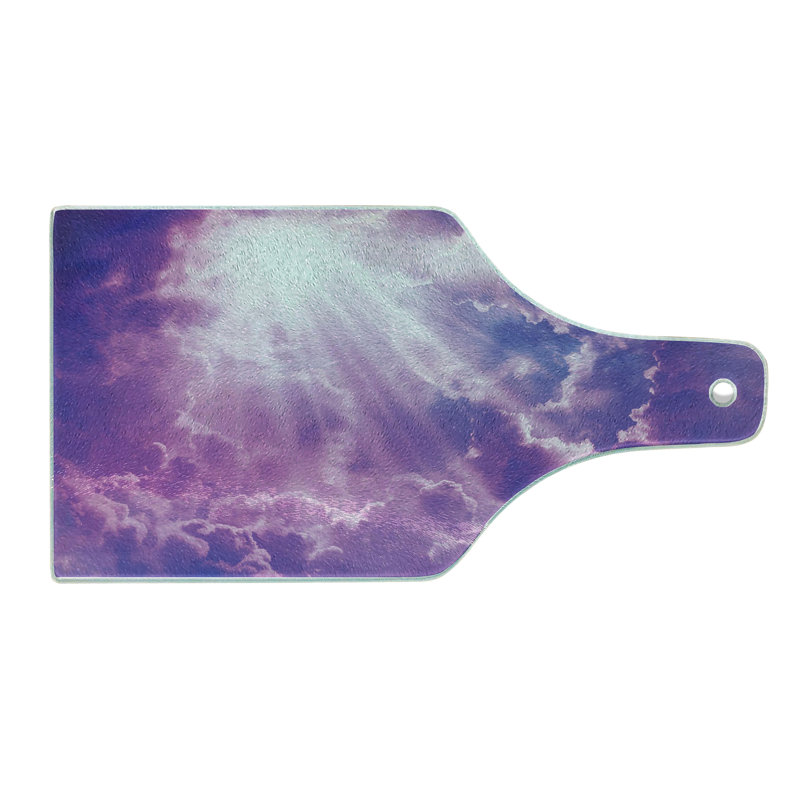 Planche à découper en verre trempé Ambesonne