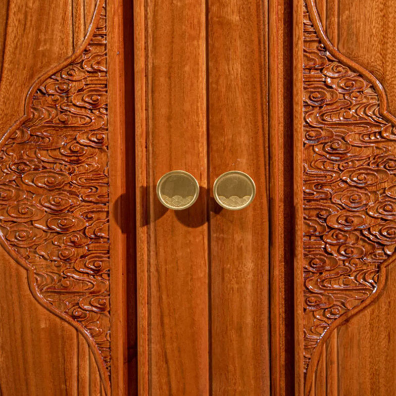 15 Pair Solid Wood Shoe Storage Cabinet