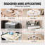 Round Clear Desk & Table Protector, Anti‑Scratch Surface Guard, Food‑Safe PVC, for Dining Dresser Office, Waterproof Wipeable Tablecloth