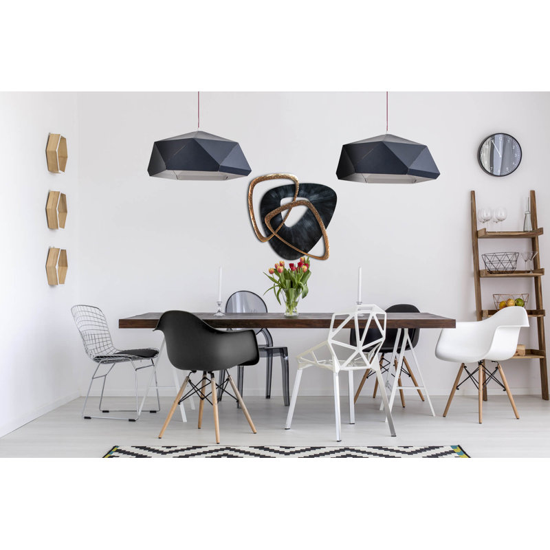 Handmade Modern Abstract Wall Decor on Metal