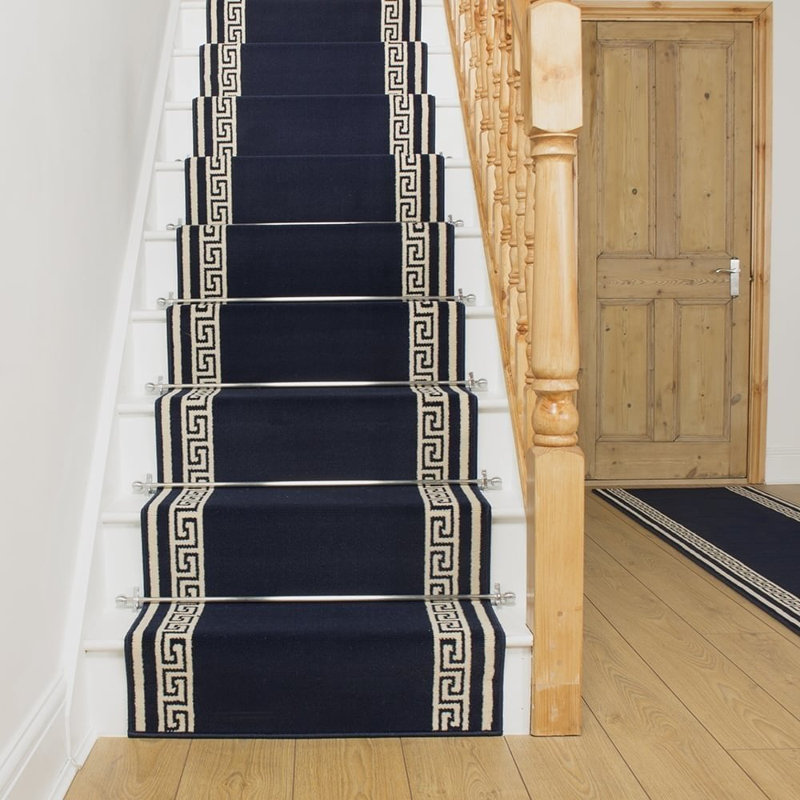 Almon Tufted Blue Rug, Runner 900cm x 70cm