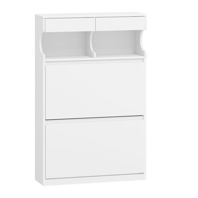 8 Pair Shoe Storage Cabinet
