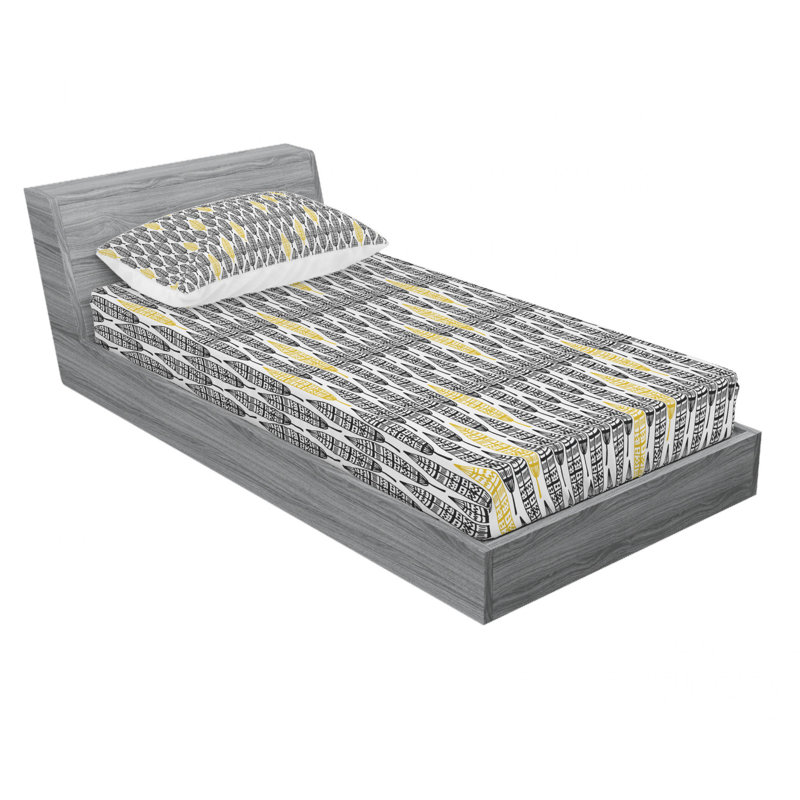 Microfiber Sheet Set, Twin Sheet Set + Fitted Sheet + 1 Pillowcase