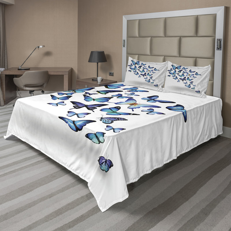 Microfiber Sheet Set, Full Sheet Set + Fitted Sheet + 2 Pillowcases