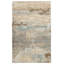 Tapis brun / bleu / gris touffeté à la main à motif abstrait Galewood-1120043383
