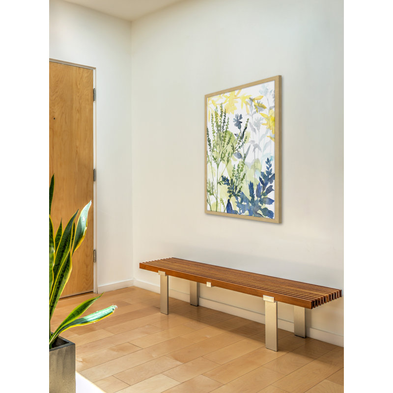 « layered fleuris i », reproduction d’art encadrée, H 24 po x l 16 po x P 1,5 po