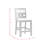 Relyea Solid Wood Counter Stool